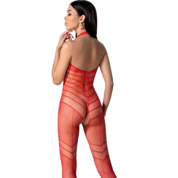 PASSION - BS100 BODYSTOCKING RED ONE SIZE 2